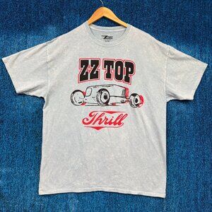 ZZ Top “Thrill” Rock Band Graphic T-Shirt Size XL